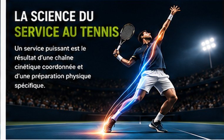 Comment augmenter la vitesse du service au tennis – ce que dit la science